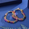 201 Stainless Steel Hoop Earrings EJEW-JE04117-5