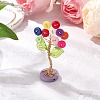 Resin Button Tree of Life Decorations PALLOY-JF03414-02-1