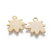 201 Stainless Steel Charms STAS-L233-042G-2