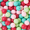 Opaque Acrylic Beads OACR-TAC0014-06F-3
