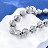 304 Stainless Steel Link Chain Bracelets for Women Men BJEW-R018-13P-2