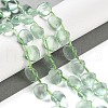 Natural Green Fluorite Beads Strands G-G116-A02-02-2