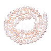 Natural Cultured Freshwater Pearl Beads Strands PEAR-N014-04D-5