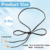 CRASPIRE Imitation Leather Braided Chain Belts with Imitation Pearl AJEW-CP0008-67D-2
