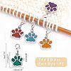  Alloy Enamel Pendant Decorations HJEW-NB0001-33-7