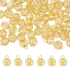 HOBBIESAY 60Pcs Iron Wire Pendants IFIN-HY0001-09-1