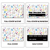 PVC Plastic Waterproof Card Stickers DIY-WH0432-006-4