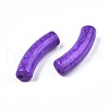 Opaque Crackle Acrylic Beads MACR-S372-002N-011-4