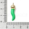 Opaque Resin Pendants RESI-V004-01C-3