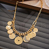Crystal Rhinestone & Brass & Alloy & Iron Pendant Necklaces FS-WGADE70-01-1