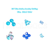 DIY Blue Series Jewelry Making Kits DIY-YW0003-05B-3