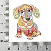 Animal Theme Double-sided Printed Acrylic Pendants OACR-L017-04D-3