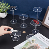 8 Sets 6 Styles Acrylic Storage Riser Rack AJEW-NB0006-30-3