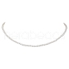 Shell Pearl Bead Kid Necklaces NJEW-JN05048-1