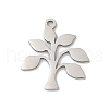 201 Stainless Steel Pendants STAS-F316-15P-1