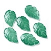 Baking Paint Imitation Jade Glass Pendants EGLA-M027-01A-01-1