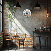 MDF Printed Wall Clock HJEW-WH0058-028-6
