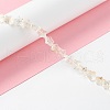Transparent Glass Beads Strand X1-GLAA-F112-04K-2