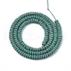 Spray Painted Non-magnetic Synthetic Hematite Beads Strands G-R468-02C-03-2