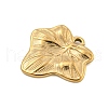 304 Stainless Steel Pendants STAS-L080-021G-2