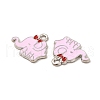 Alloy Enamel Pendants ENAM-M053-03P-3