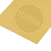 Self Adhesive Gold Foil Embossed Stickers DIY-WH0211-043-4