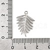 304 Stainless Steel Pendants STAS-Q355-01A-P-3