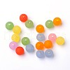 Round Transparent Acrylic Beads PL582M-1