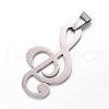 Tarnish Resistant 304 Stainless Steel Pendants STAS-G080-08P-3
