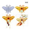 Bee DIY Food Grade Silicone Jewelry Holder Wall Hanging Molds SIMO-PW0004-19-1