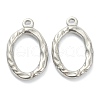 Non-Tarnish 304 Stainless Steel Pendants STAS-P279-17P-1
