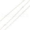 Rack Plating Brass Cable Chains CHC-M001-04S-1