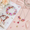 OLYCRAFT 100Pcs Lampwork Charms FIND-OC0003-91A-5