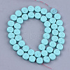 Spray Painted Non-magnetic Synthetic Hematite Beads Strands G-T116-24-08-2