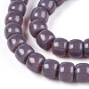 Opaque Glass Beads Strands GLAA-NH0002-B06-3
