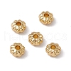 Rack Plating Brass Beads KK-C007-40G-1