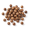 Wenge Wood Beads WOOD-TA0001-27-2