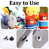   40 Sets 4 Style Plastic Doll Safety Eyes DOLL-PH0001-29-3