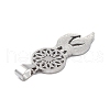 Non-Tarnish 304 Stainless Steel Pendants STAS-D068-02P-3