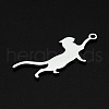 Non-Tarnish 201 Stainless Steel Pendants STAS-R111-JA684-2