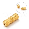 Brass Screw Clasps KK-C2965-G-1