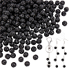   200Pcs Pave Disco Ball Beads RB-PH0001-41B-1
