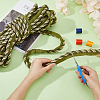 12.5M Polyester Twisted Lip Cord Trim OCOR-WH0071-90B-4