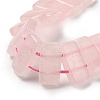 Natural Rose Quartz Beads Strands G-L619-A01-20x10mm-4