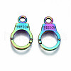 Rainbow Color Alloy Pendants PALLOY-S180-077-RS-2