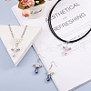 Craftdady 80Pcs 2 Style Imitation Pearl Acrylic Pendants OACR-CD0001-07-6