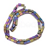 Electroplated Synthetic Magnetic Hematite Beads Strands G-A263-C01-02-3