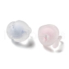 Frosted Transparent Acrylic Beads OACR-A032-18-2