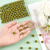 SUNNYCLUE 120Pcs Pave Disco Ball Beads RB-SC0001-13E-3