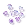 Transparent Glass Beads GLAA-F117-08F-3